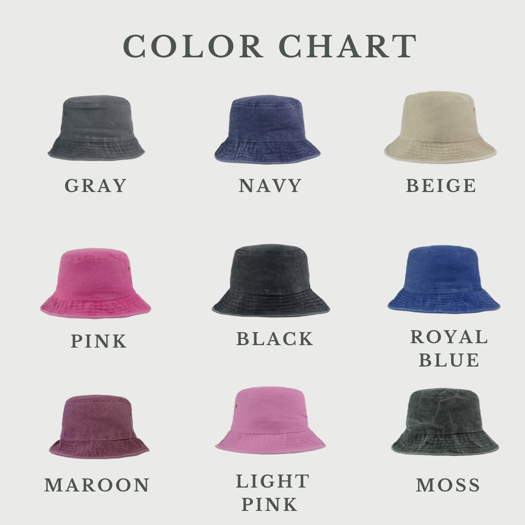 Custom Pet Portrait Bucket Cap, Gift For Pet Lovers
