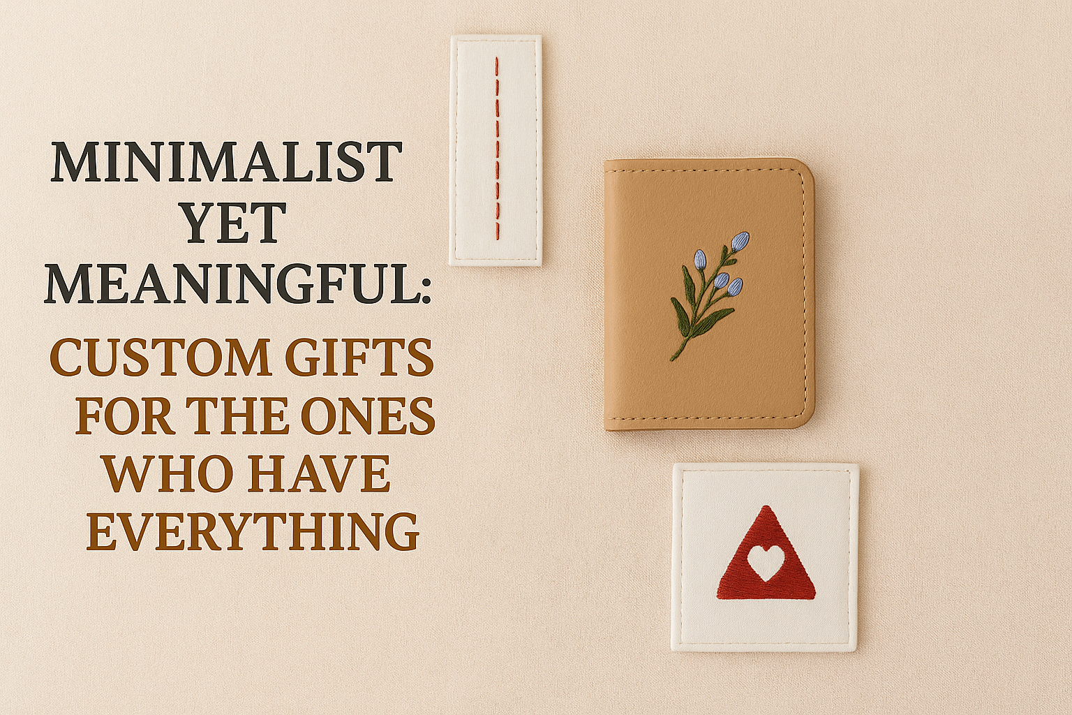 Minimalist Yet Meaningful: Custom Gifts for the Ones Who Have Everything