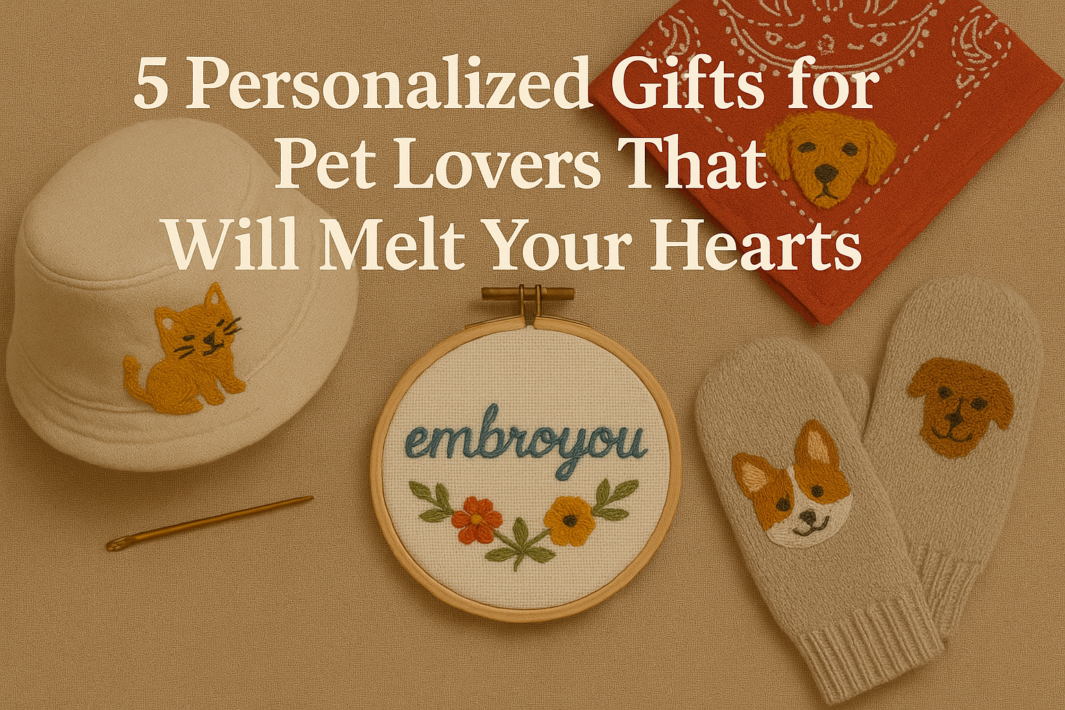 5 Personalized Gift for Pet Lovers That Will Melt Your Hearts