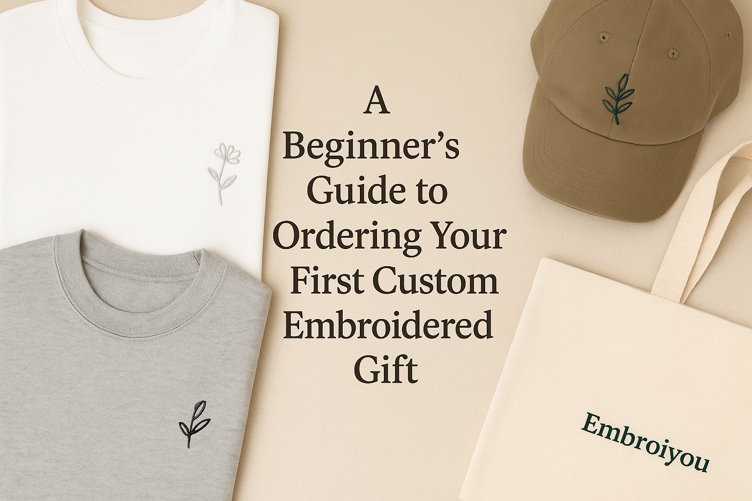A Beginner’s Guide to Ordering Your First Custom Embroidered Gift