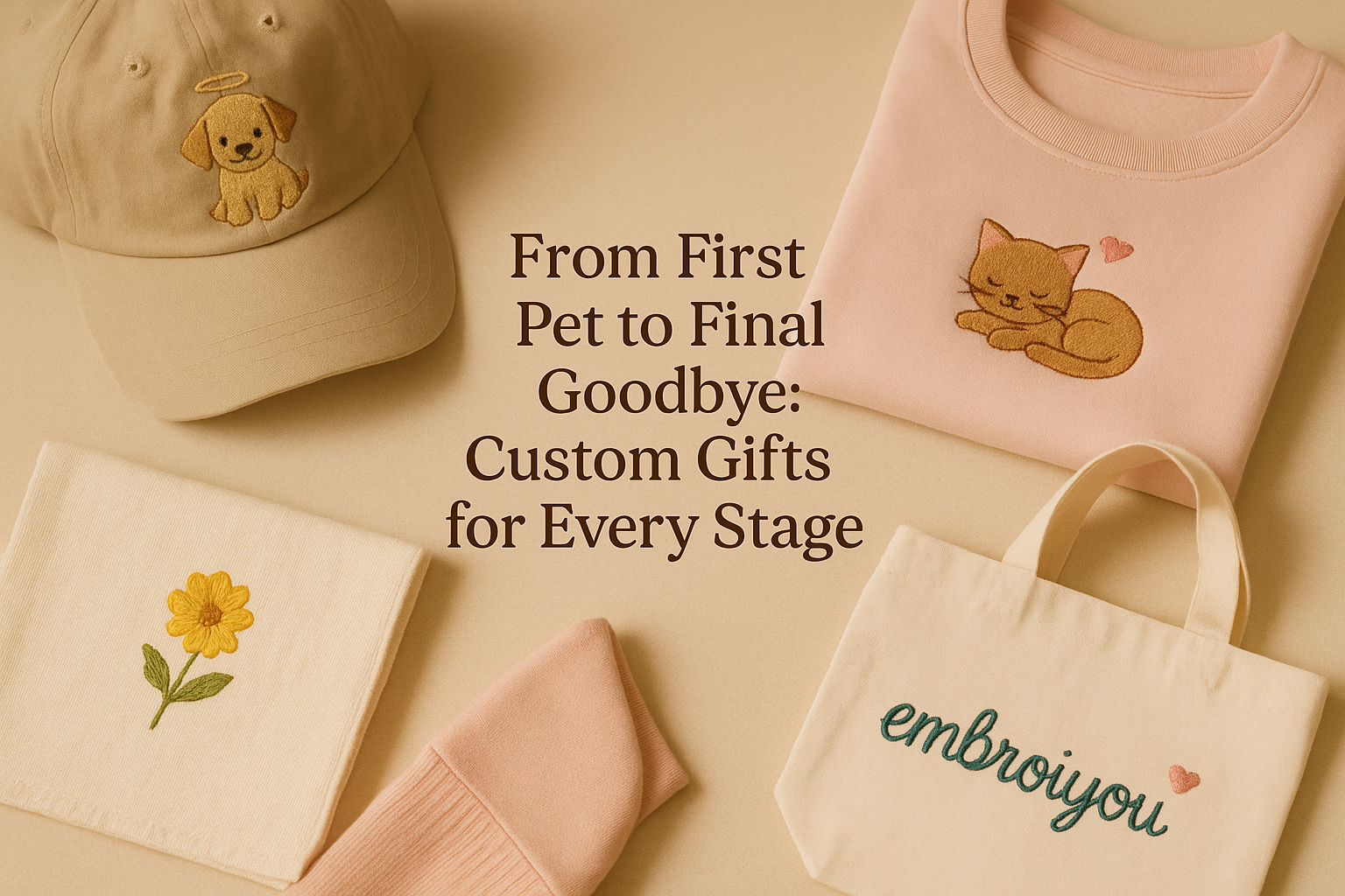 From First Pet to Final Goodbye: Custom Gifts for Every Stage