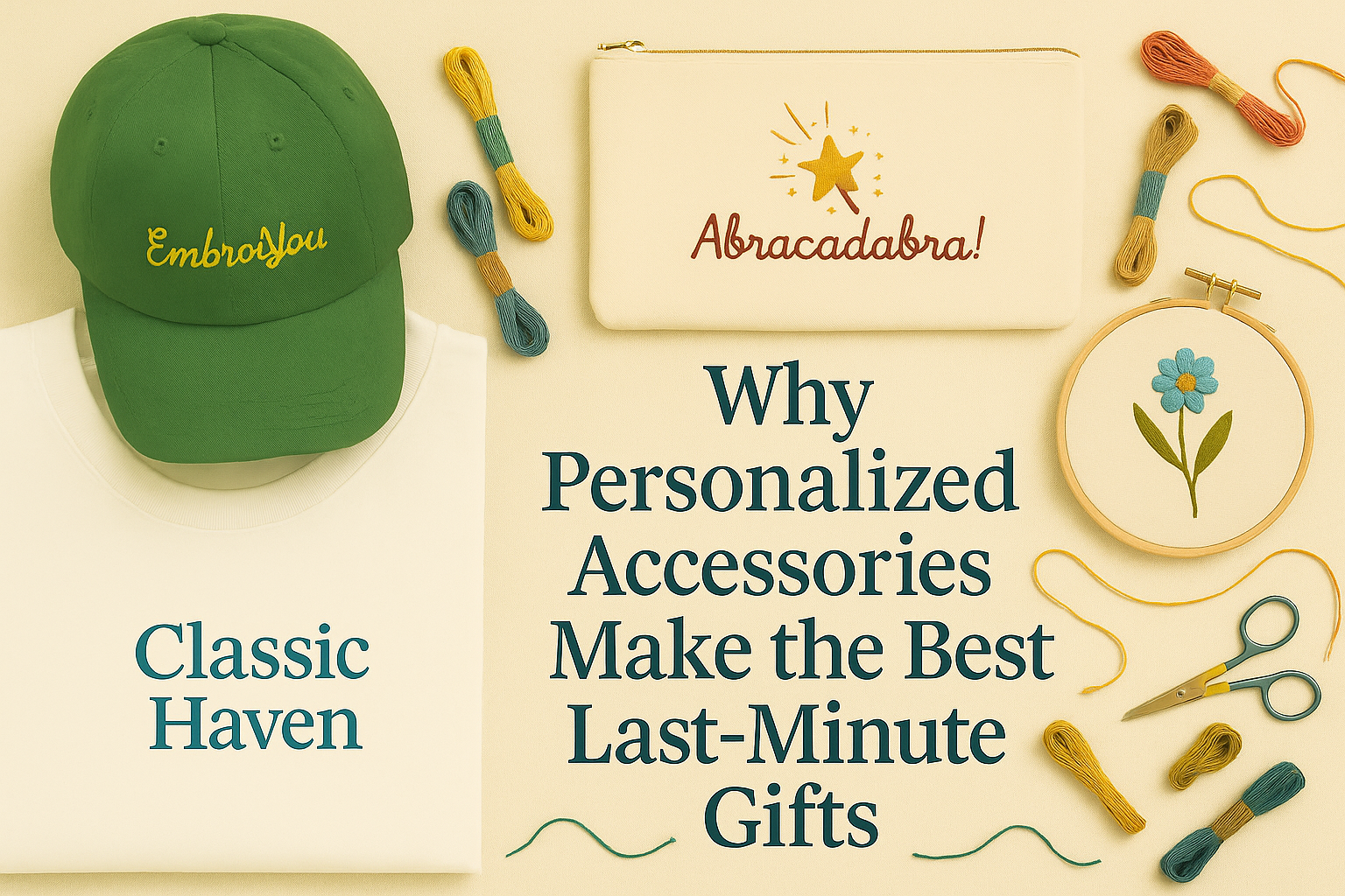 Why Personalized Accessories Make the Best Last-Minute Gifts