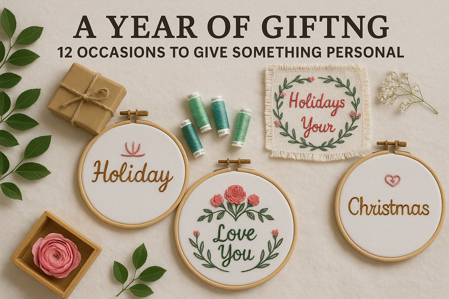 A Year Of Gifting: 12 Occasions To Give Something Personal