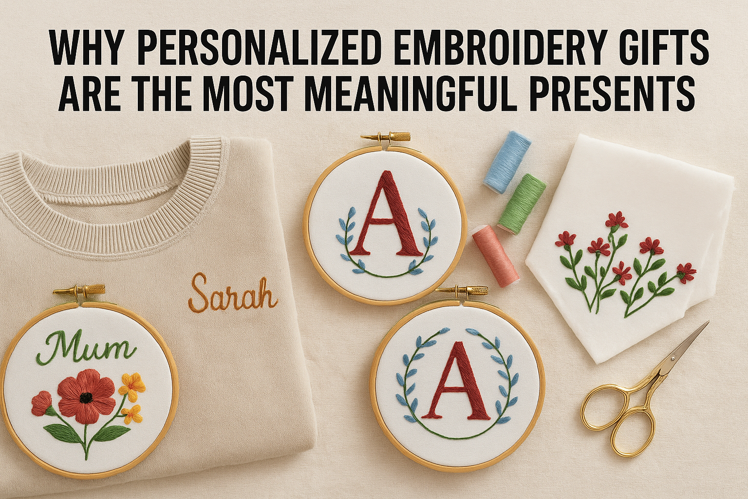 Why Personalized Embroidery Gifts Are the Most Meaningful Gifts?