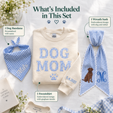 Personalized Dog Mom Sweatshirt – 3 Pieces