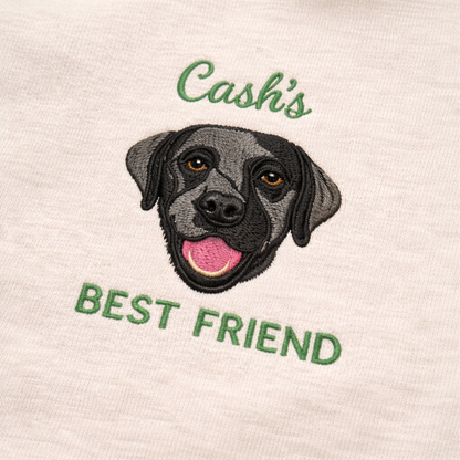 Labrador Retriever Baby Onesie – Personalized Embroidered Gift for Mom