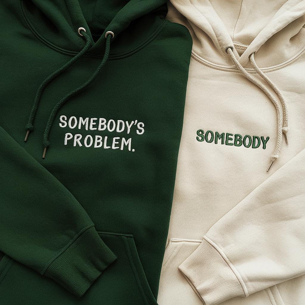 Somebody's Problem Valentine Matching Hoodies, Funny Couple Gift