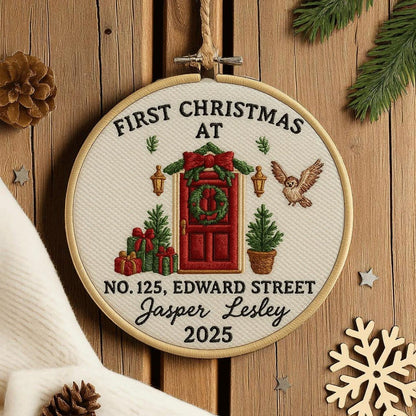 Personalized New Home Ornament - Our New Home Ornament 2025 - New House Christmas Ornament -Housewarming Gift For Her