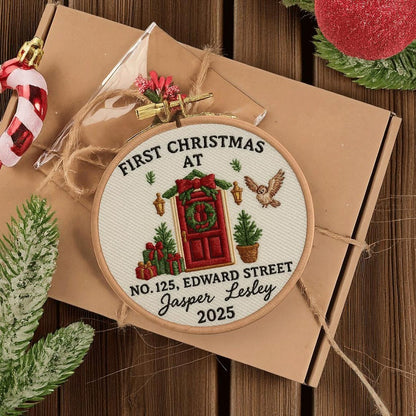 Personalized New Home Ornament - Our New Home Ornament 2025 - New House Christmas Ornament -Housewarming Gift For Her