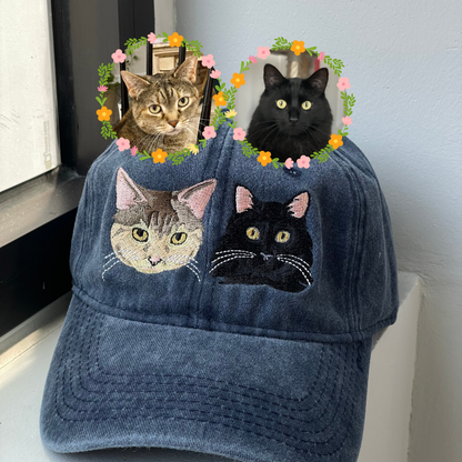Best Seller – Custom Cat And Dog Portrait Cap