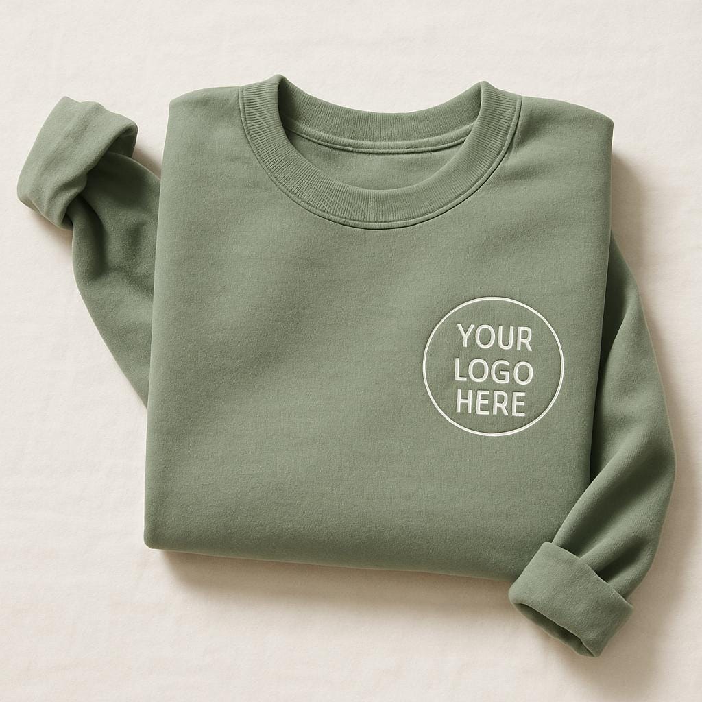 Personalized Business Logo Sweater, Custom Company Merch, Team Outfit