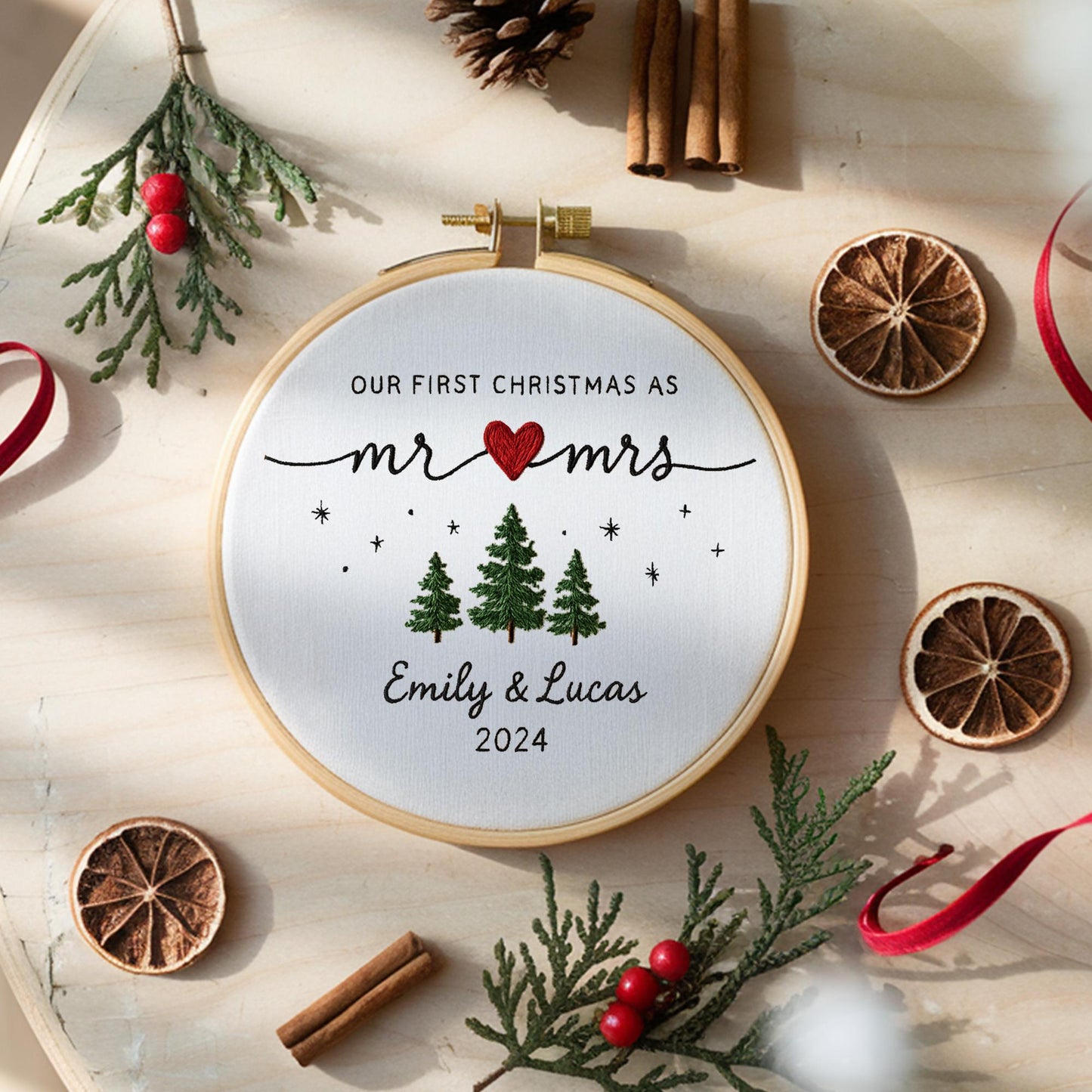 First Christmas as Mr & Mrs Ornament