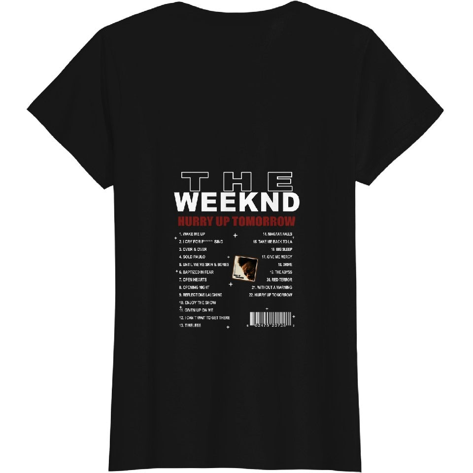 The weeknd concert shirt