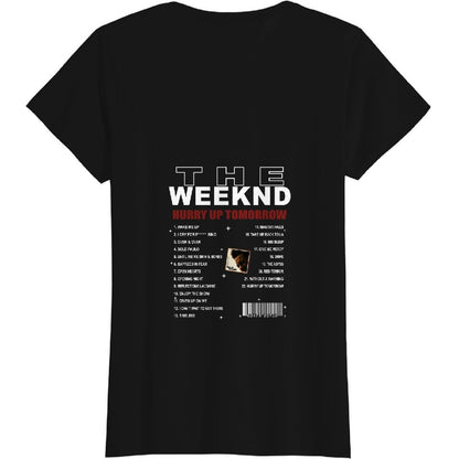 The weeknd concert shirt