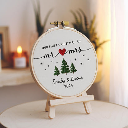 First Christmas as Mr & Mrs Ornament