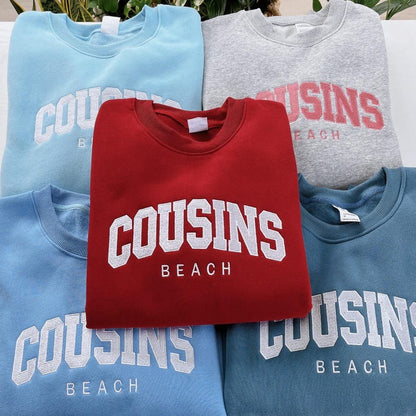 The Summer I Turned Pretty Embroidered Sweatshirt, Cousins Beach Merch