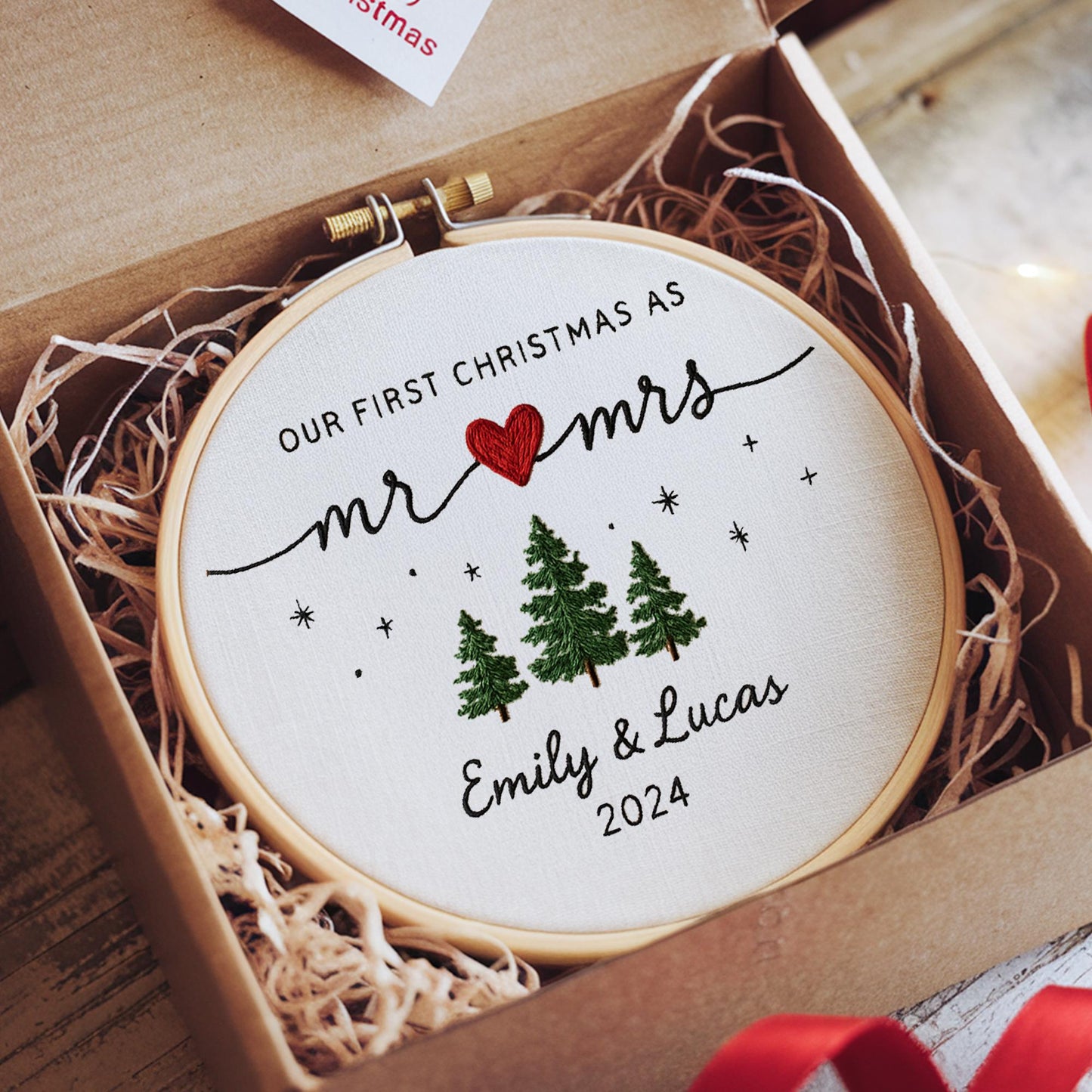 First Christmas as Mr & Mrs Ornament