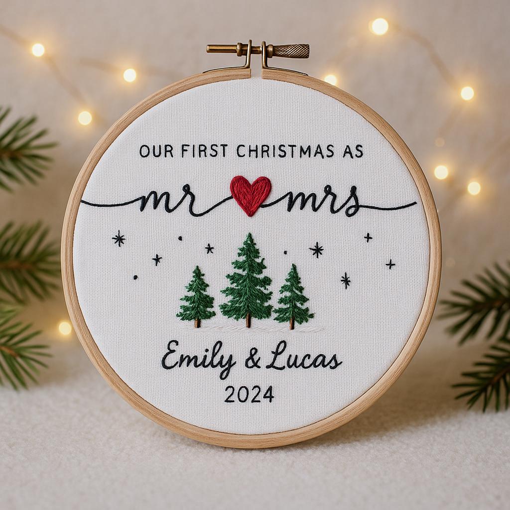 First Christmas as Mr & Mrs Ornament