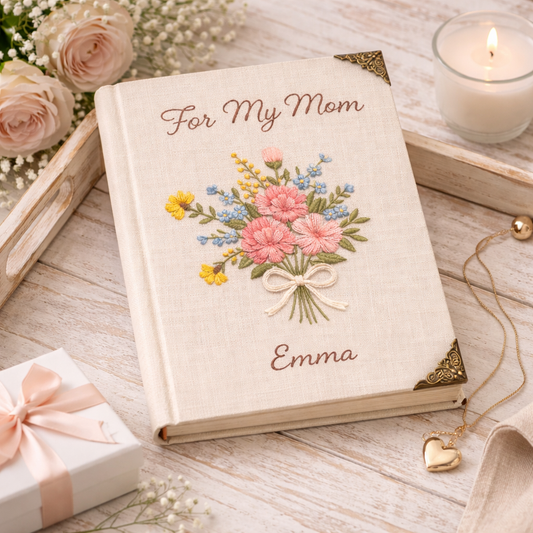 For My Mom Personalized Notebook – Mother’s Day Gift for Mom