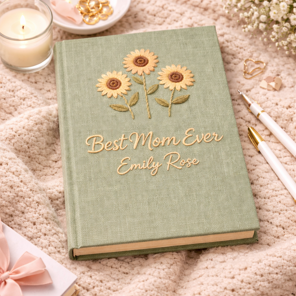 Best Mom Ever Personalized Notebook – Mother’s Day Gift for Mom