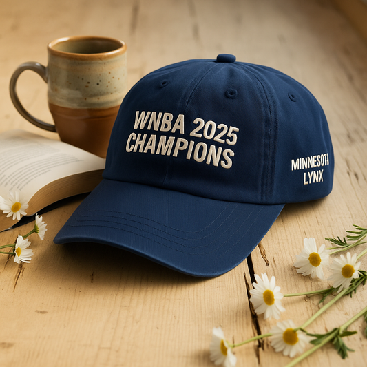 WNBA 2025 Champions Cat, Limited Edition Basketball Playoffs Cap, Team Tribute Fan Hat, Finals Celebration Champion Cap
