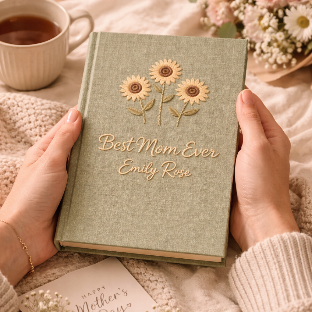 Best Mom Ever Personalized Notebook – Mother’s Day Gift for Mom