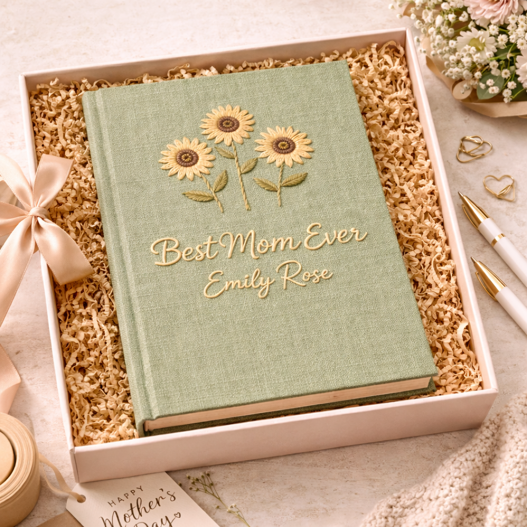 Best Mom Ever Personalized Notebook – Mother’s Day Gift for Mom