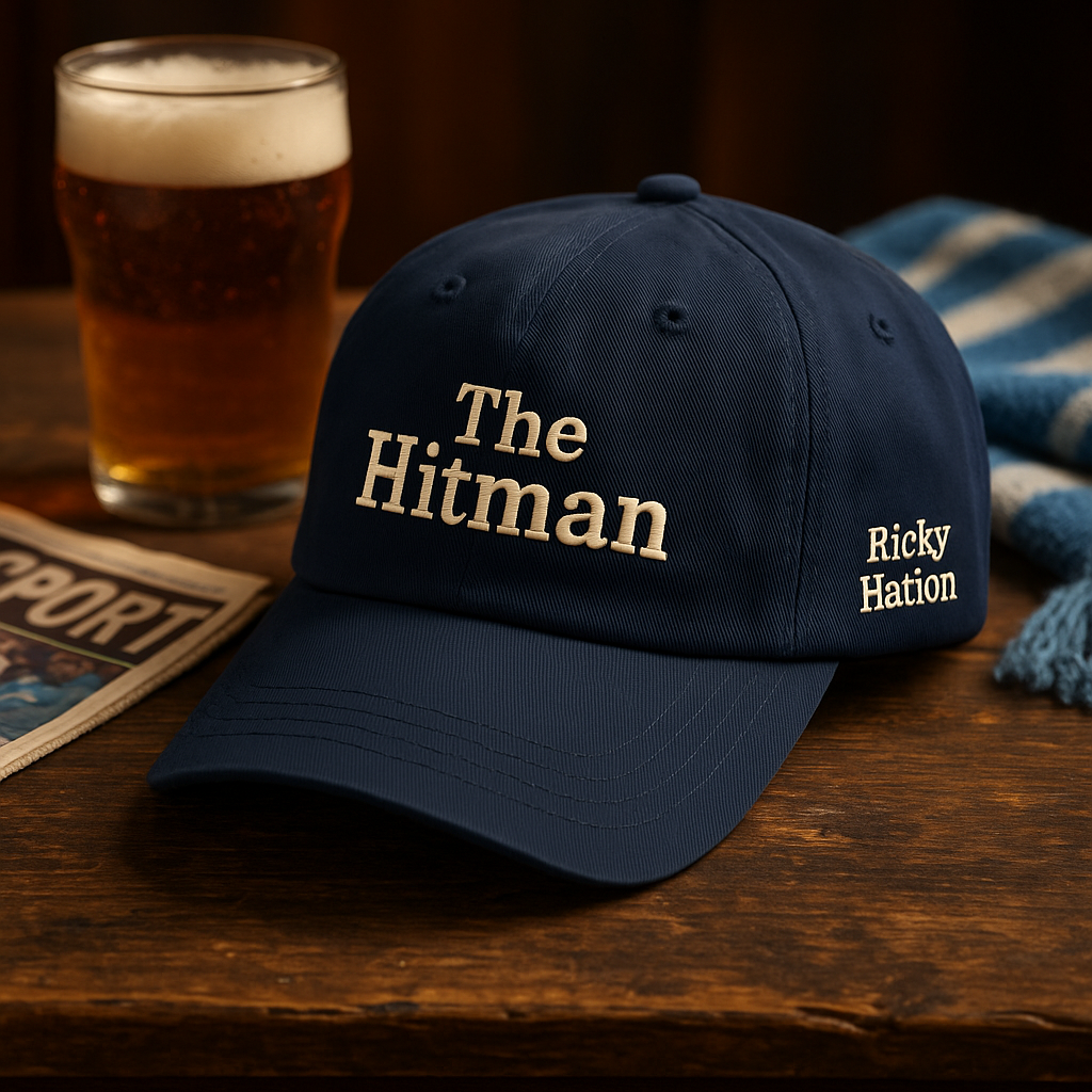 Ricky Hatton Hat, Boxing Legend Hat, Manchester Fan Hat, Tribute Statement Hat, British Boxing Cap