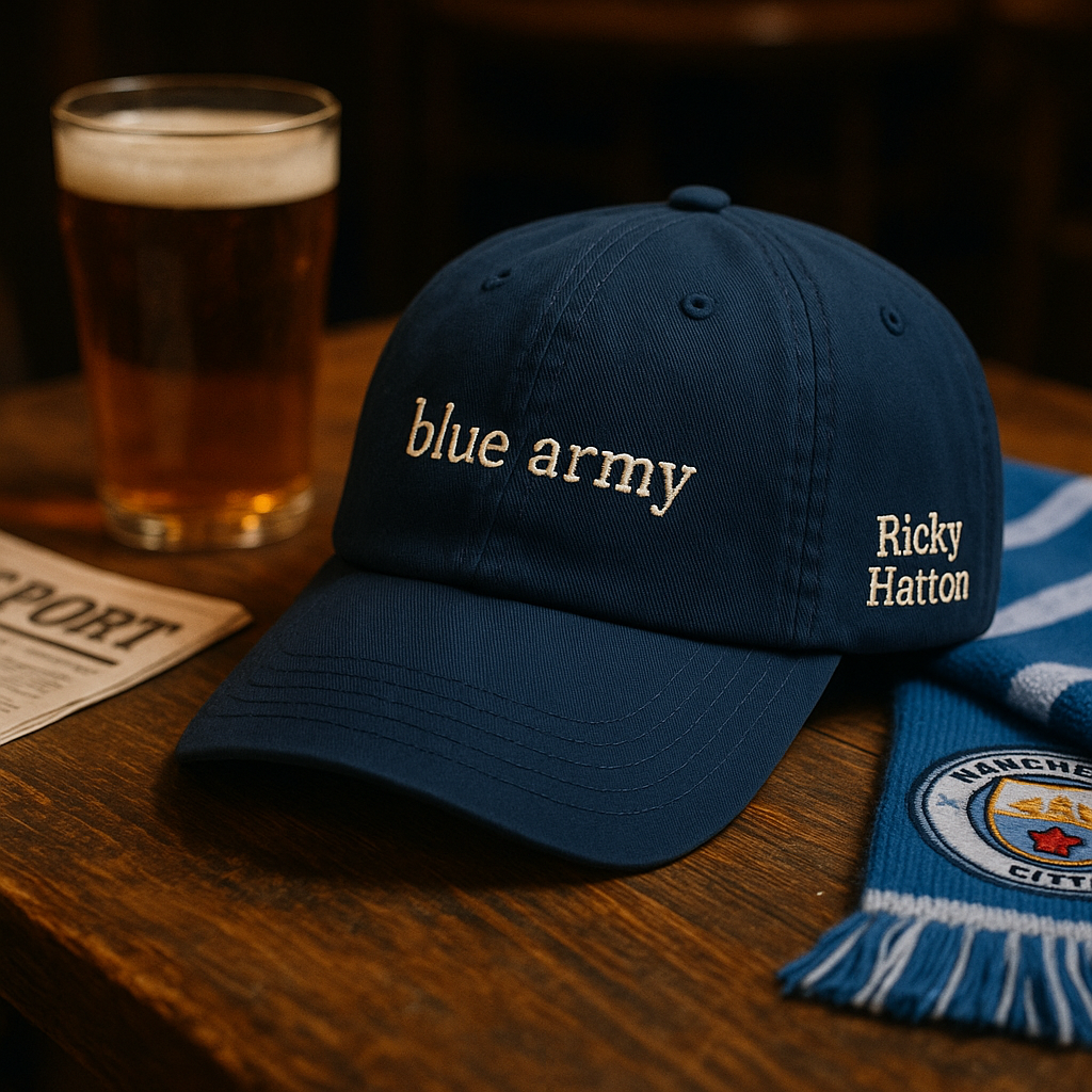 Ricky Hatton Hat, Boxing Legend Hat, Manchester Fan Hat, Tribute Statement Hat, British Boxing Cap