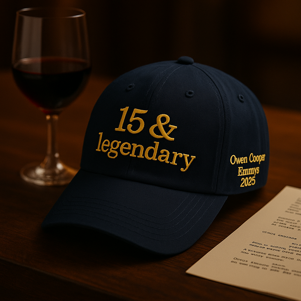 Emmys 2025 Winner Hat, Limited Edition Tribute Cap, Award Show Fan Hat, TV Series Celebration Baseball Cap