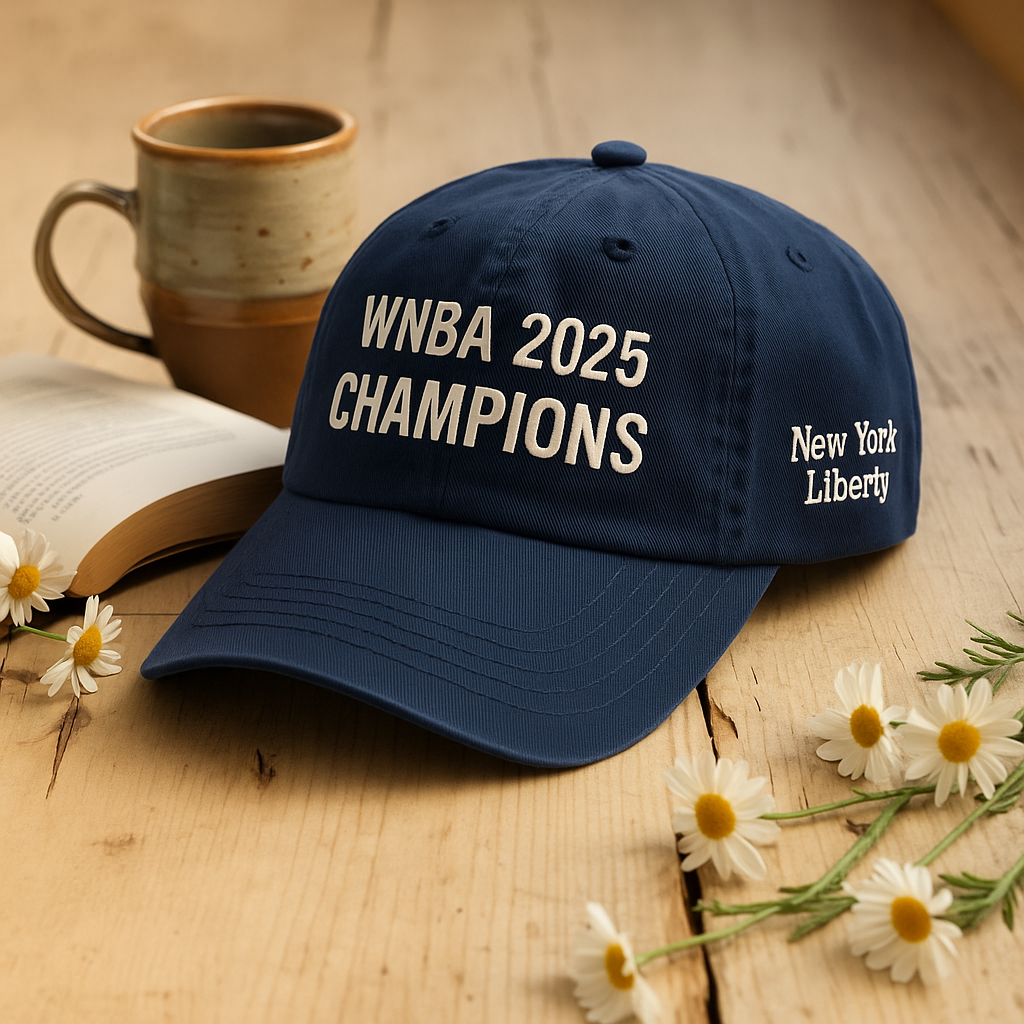 WNBA 2025 Champions Cat, Limited Edition Basketball Playoffs Cap, Team Tribute Fan Hat, Finals Celebration Champion Cap