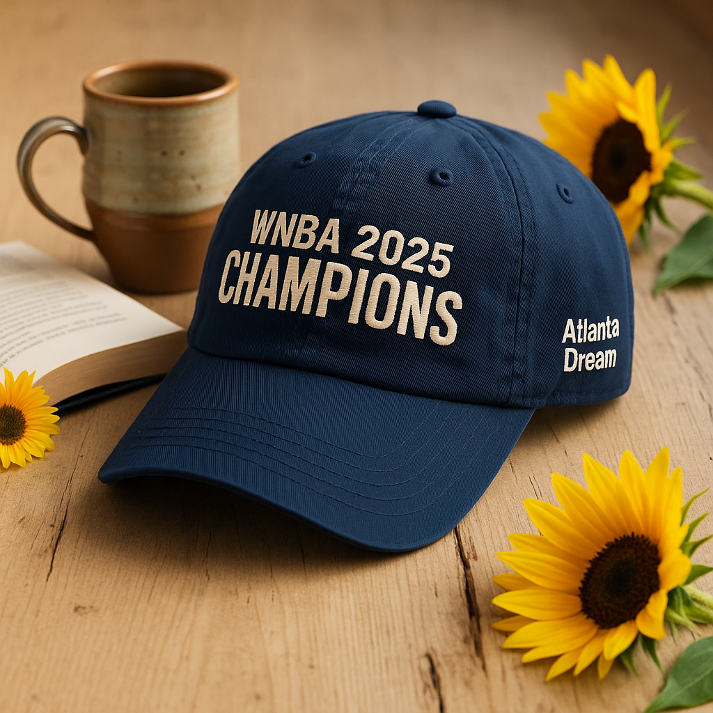WNBA 2025 Champions Cat, Limited Edition Basketball Playoffs Cap, Team Tribute Fan Hat, Finals Celebration Champion Cap