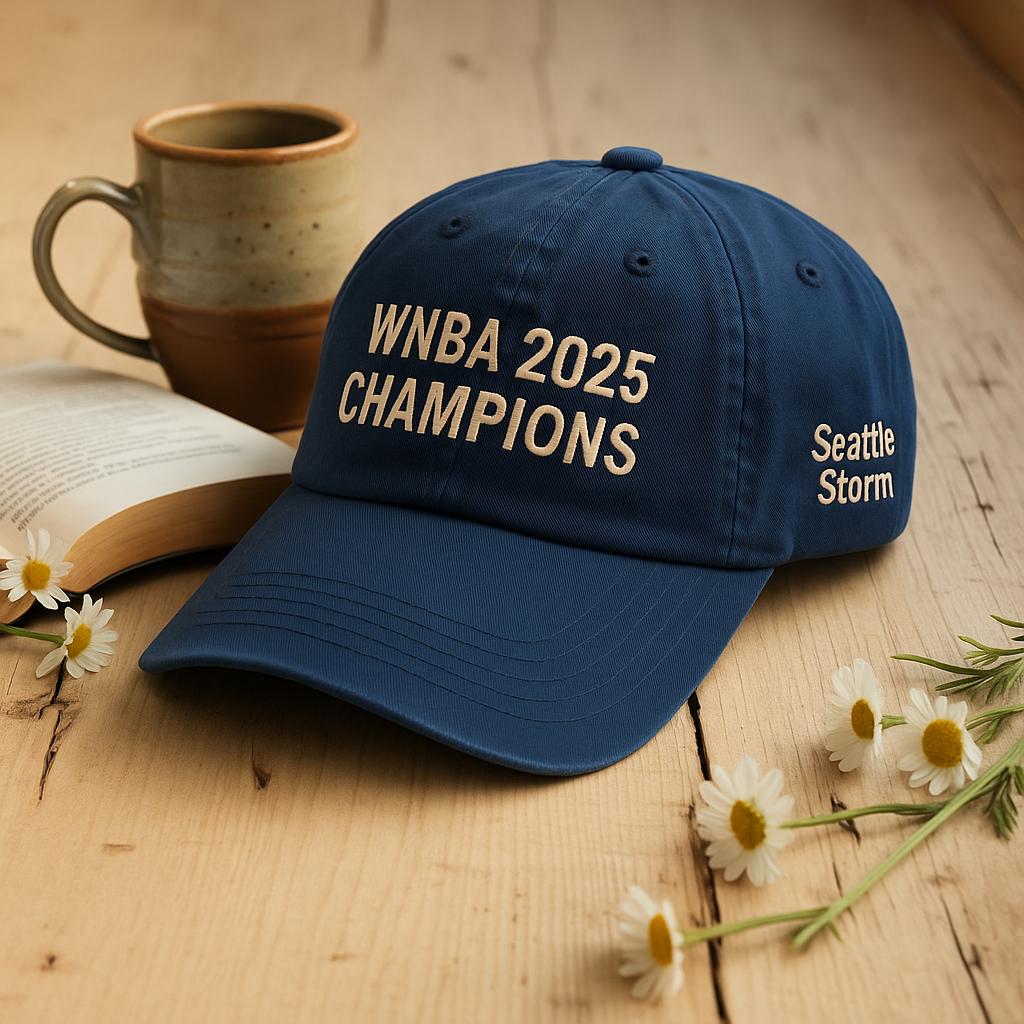 WNBA 2025 Champions Cat, Limited Edition Basketball Playoffs Cap, Team Tribute Fan Hat, Finals Celebration Champion Cap