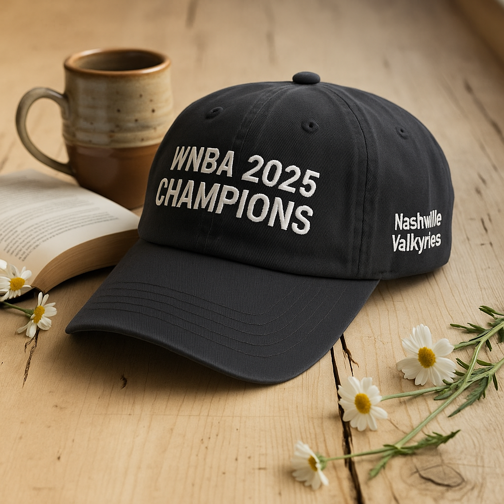 WNBA 2025 Champions Cat, Limited Edition Basketball Playoffs Cap, Team Tribute Fan Hat, Finals Celebration Champion Cap