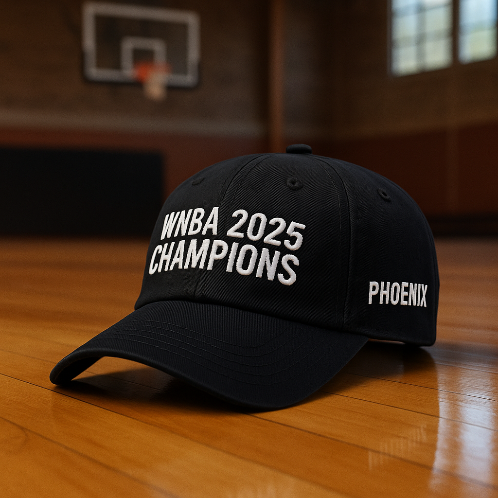 WNBA 2025 Champions Cat, Limited Edition Basketball Playoffs Cap, Team Tribute Fan Hat, Finals Celebration Champion Cap