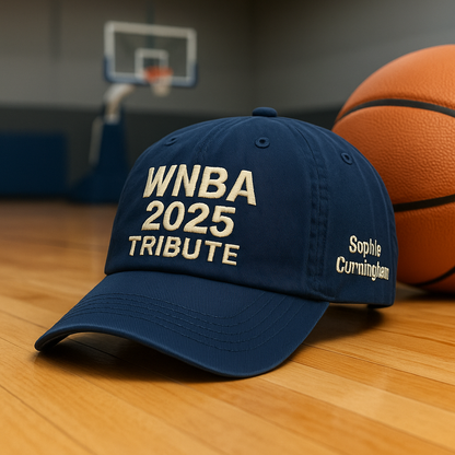 WNBA 2025 Player Tribute Cat, Limited Edition Basketball Cap, Women’s Basketball Star Fan Hat, Athlete Celebration Cap