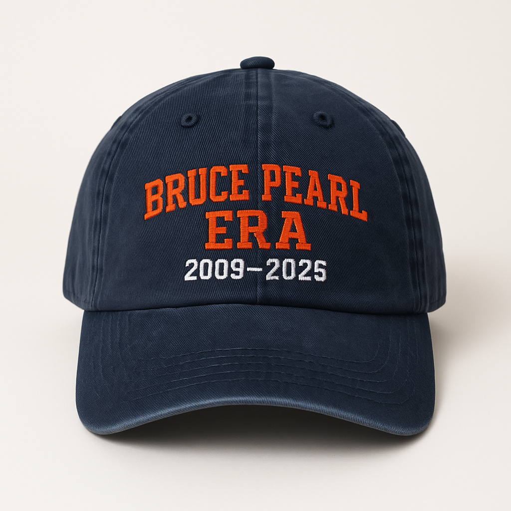 Bruce Pearl Era 2009–2025 Dad Cap – Auburn Basketball Tribute Hat, Washed Adjustable Baseball Cap