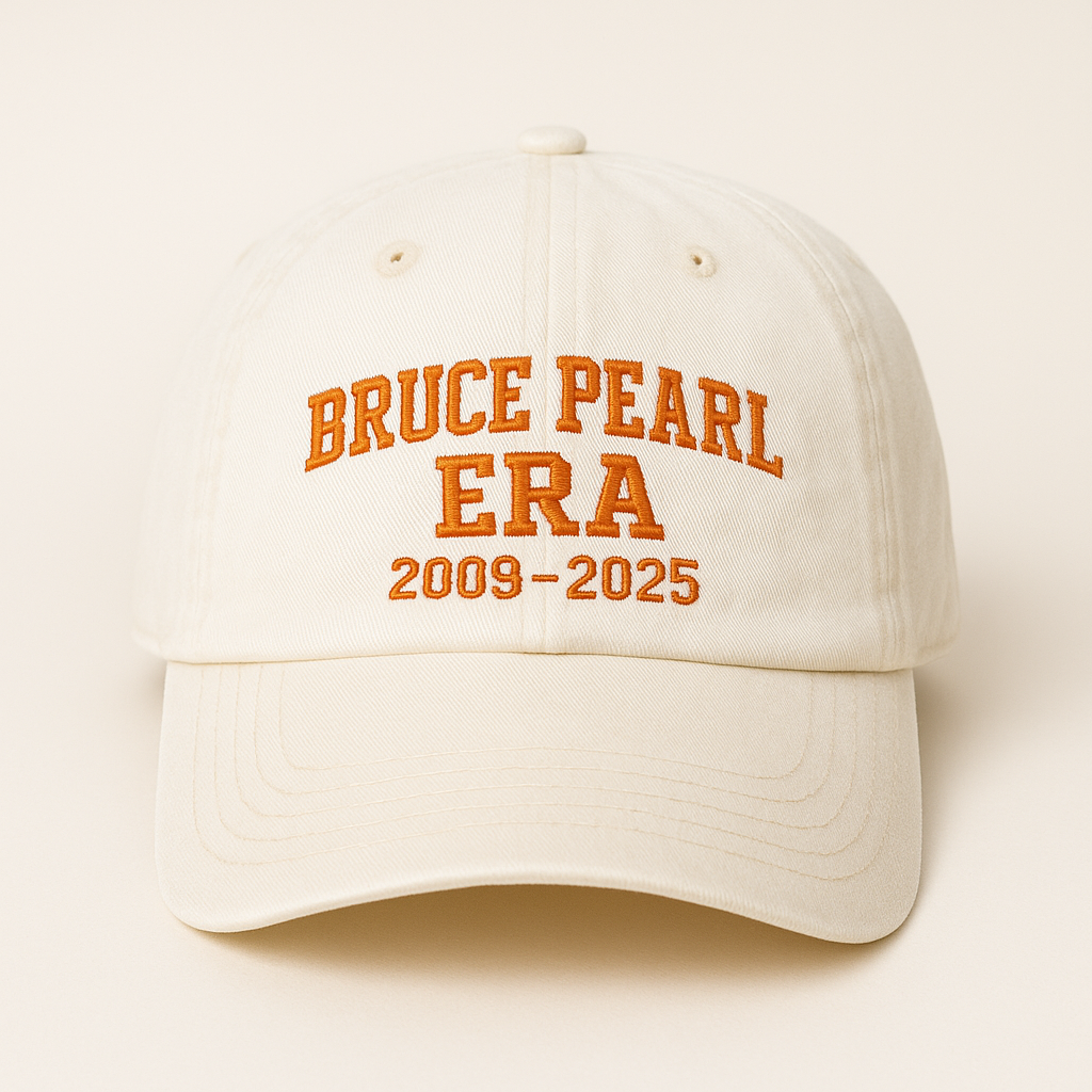 Bruce Pearl Era 2009–2025 Dad Cap – Auburn Basketball Tribute Hat, Washed Adjustable Baseball Cap