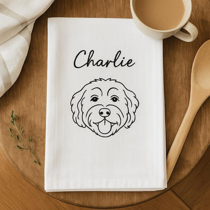 Embroidered Handmade Custom Linen Cocktail Napkins