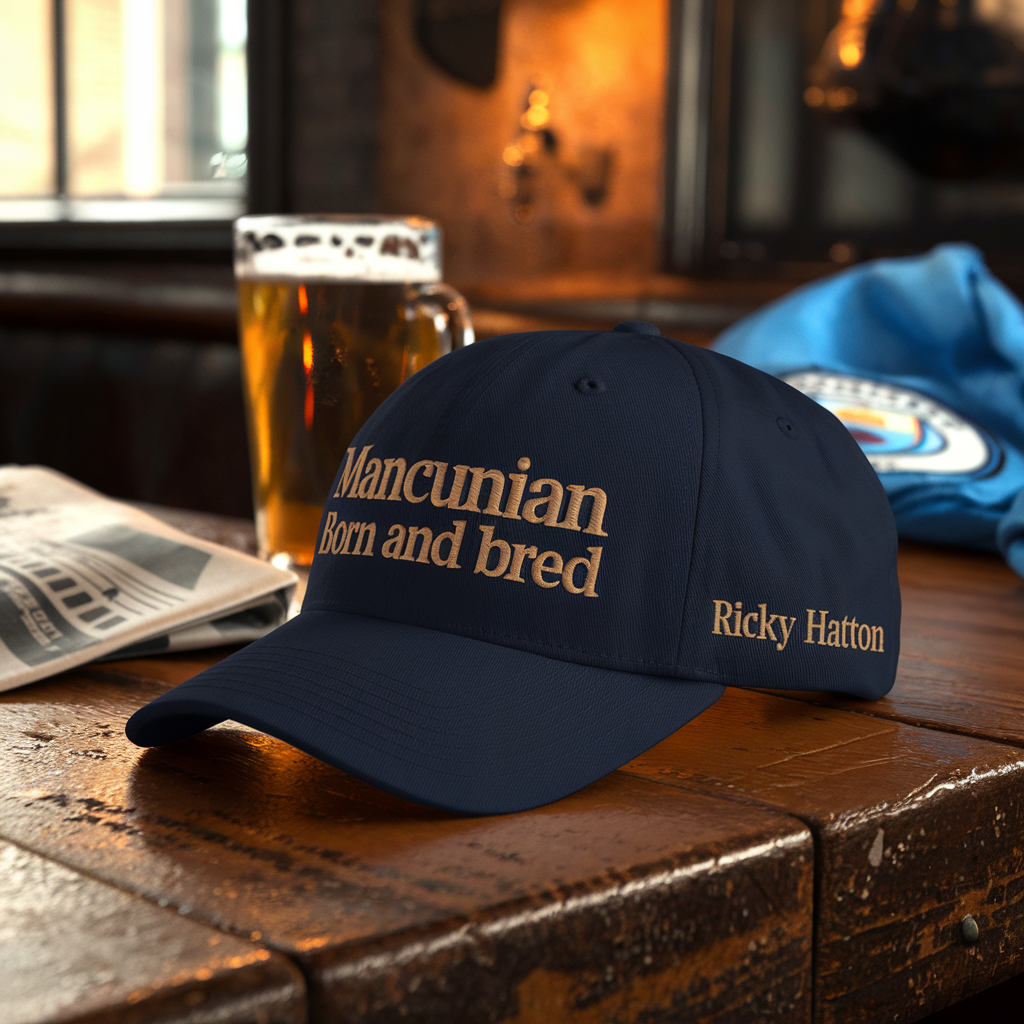 Ricky Hatton Hat, Boxing Legend Hat, Manchester Fan Hat, Tribute Statement Hat, British Boxing Cap