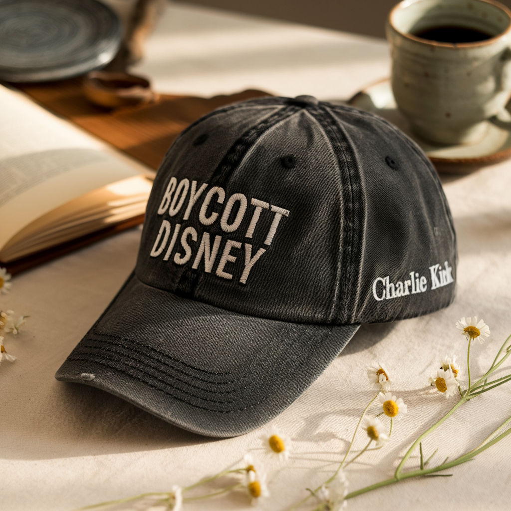 Jimmy Kimmel Fired Cap, Boycott Jimmy Kimmel, Boycott Disney, Jimmy Kimmel Canceled