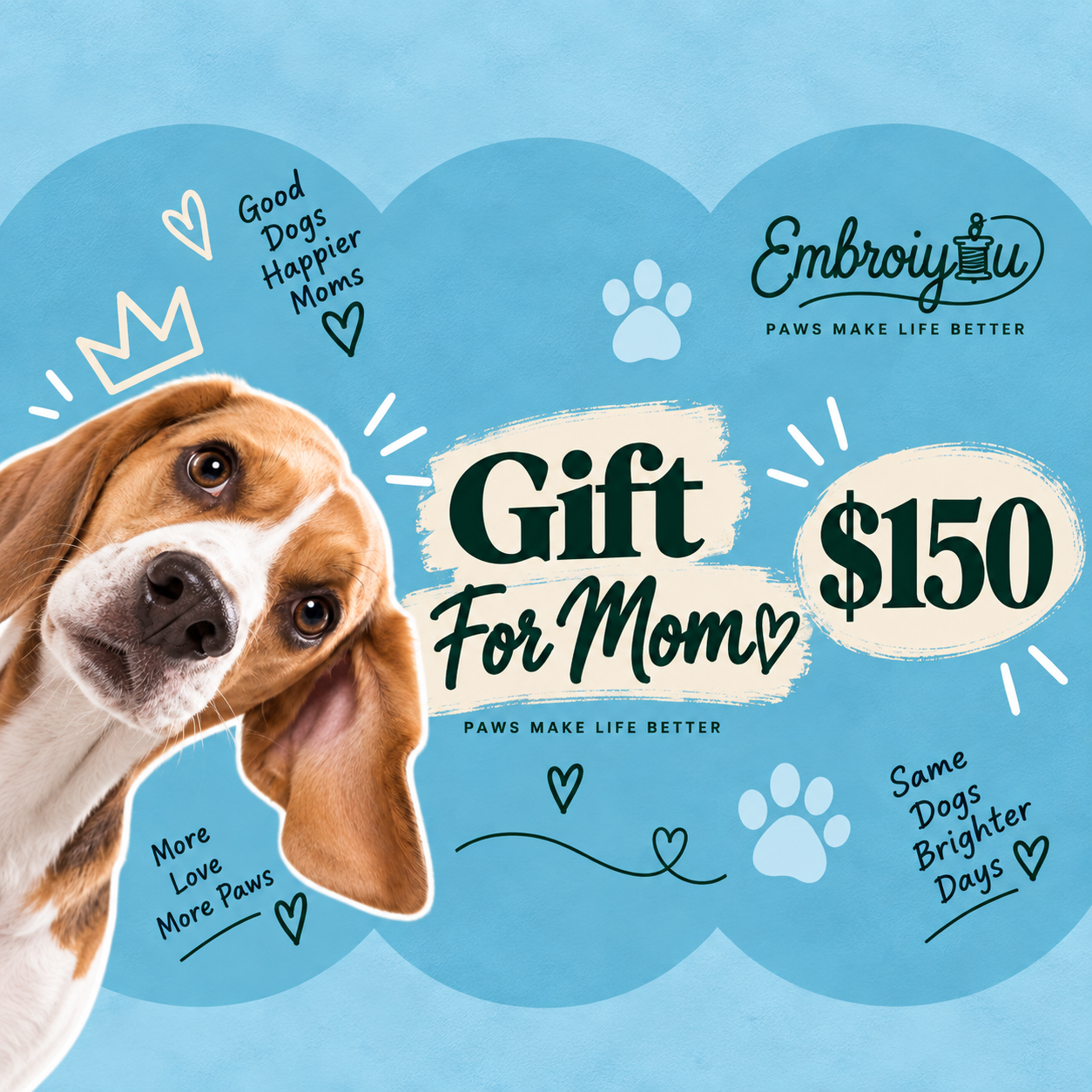 Embroiyou | Digital Gift Card For Mom