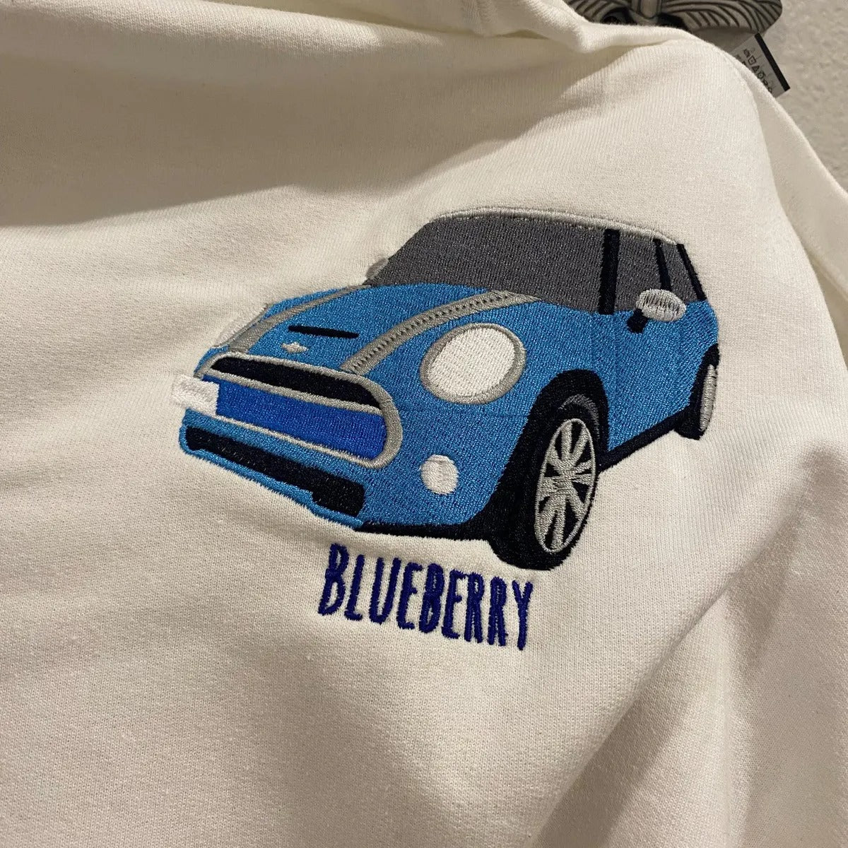 Personalize Car Embroidered Sweatshirt, Father Day Gift, Gift For Car Lovers