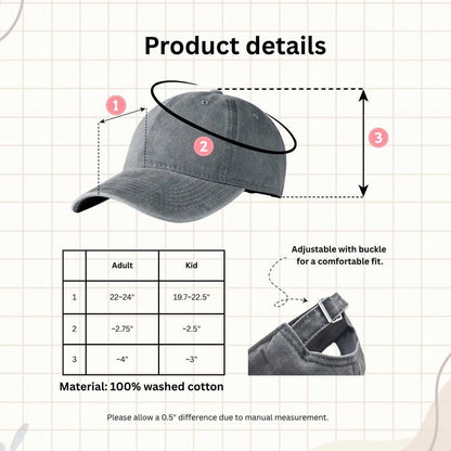 Radicalized By Basic Decency Embroidered Hat, Feminist Baseball Cap