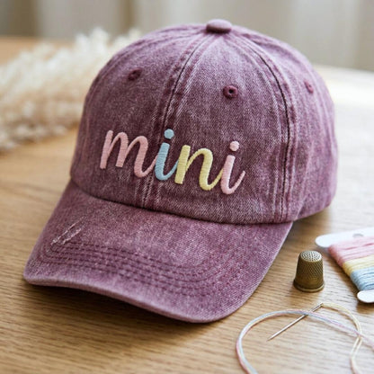 Embroiyou | Embroidered Matching Hat Mama and Mini Set