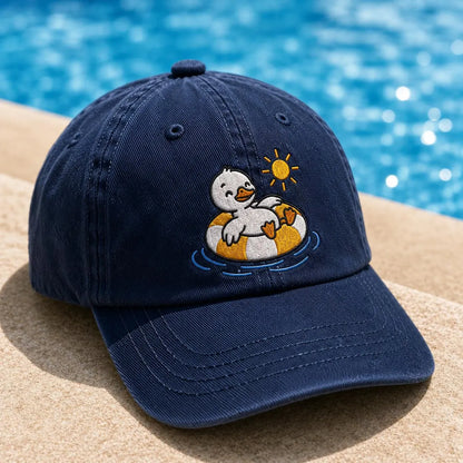 Embroiyou | Embroidered Matching Summer Duck Hats