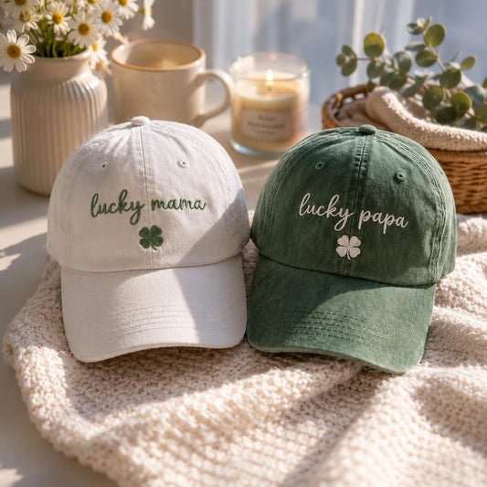 Embroiyou | Embroidered Matching Lucky Mama St Patrick's