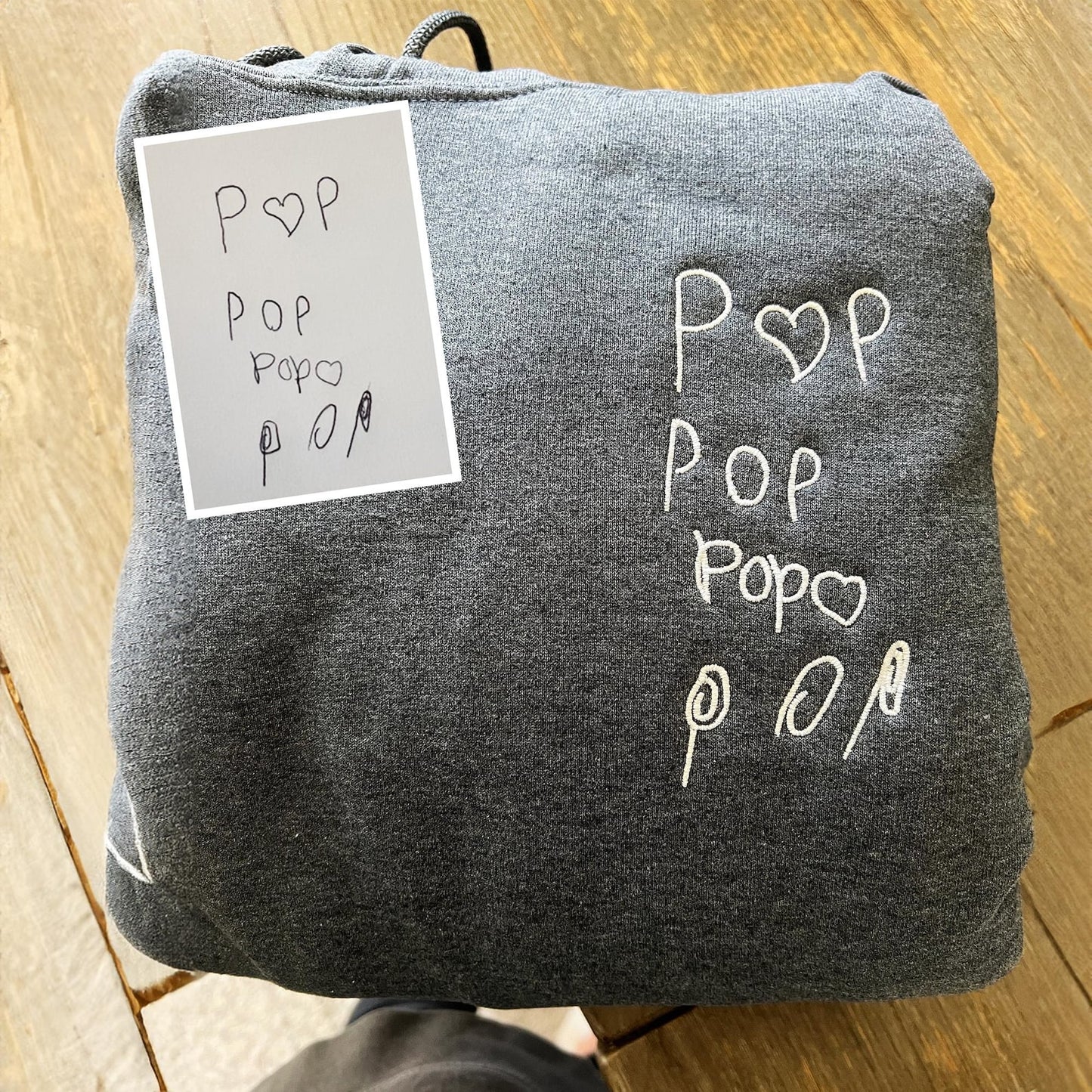 Father Day Gifts For Dad - Custom Your Handwriting Sweatshirt