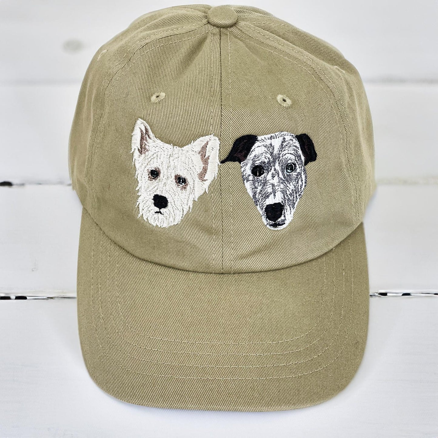 Customize Your Pet Portrait Classic Cap, Father's Day Gift