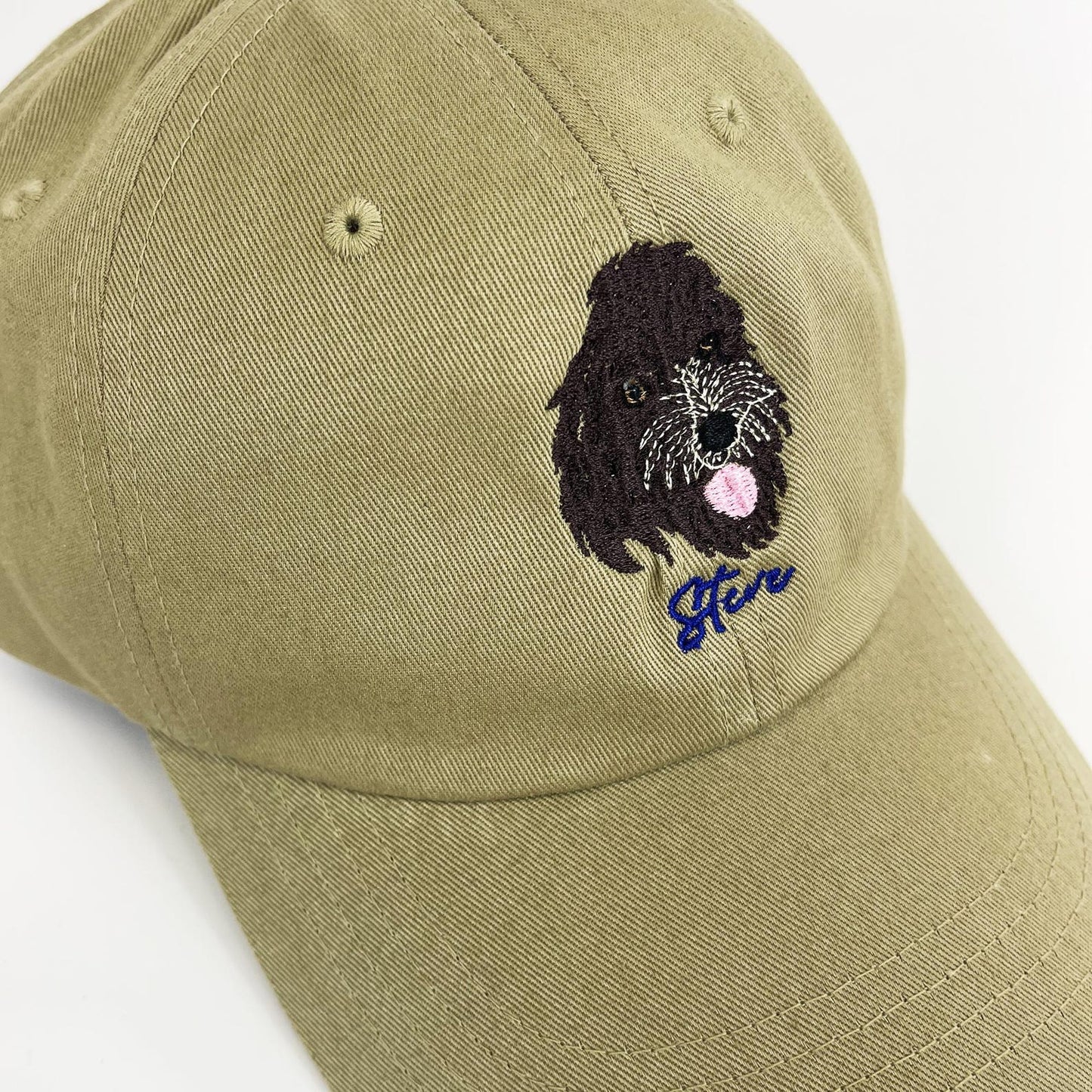 Customize Your Pet Portrait Classic Cap, Father's Day Gift